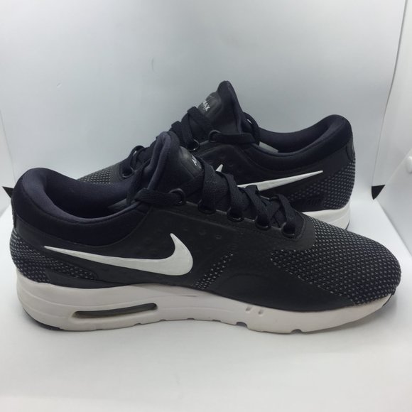 Nike Air Max Zero Essential Running Sneakers Black Nylon Men's Size US 10.5 - Picture 4 of 13